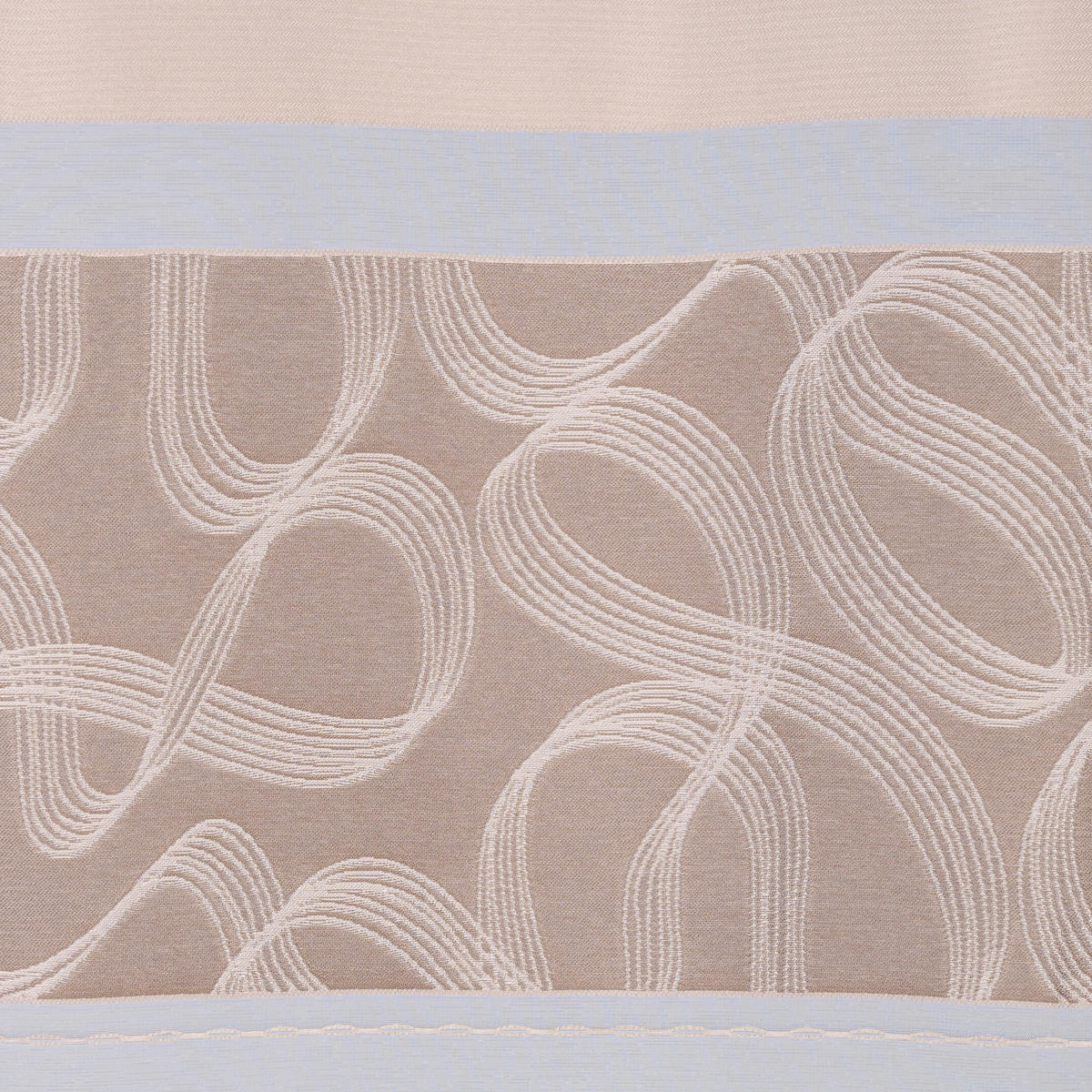 FERTIGVORHANG halbtransparent  - Beige, KONVENTIONELL, Textil (140/255cm) - Novel