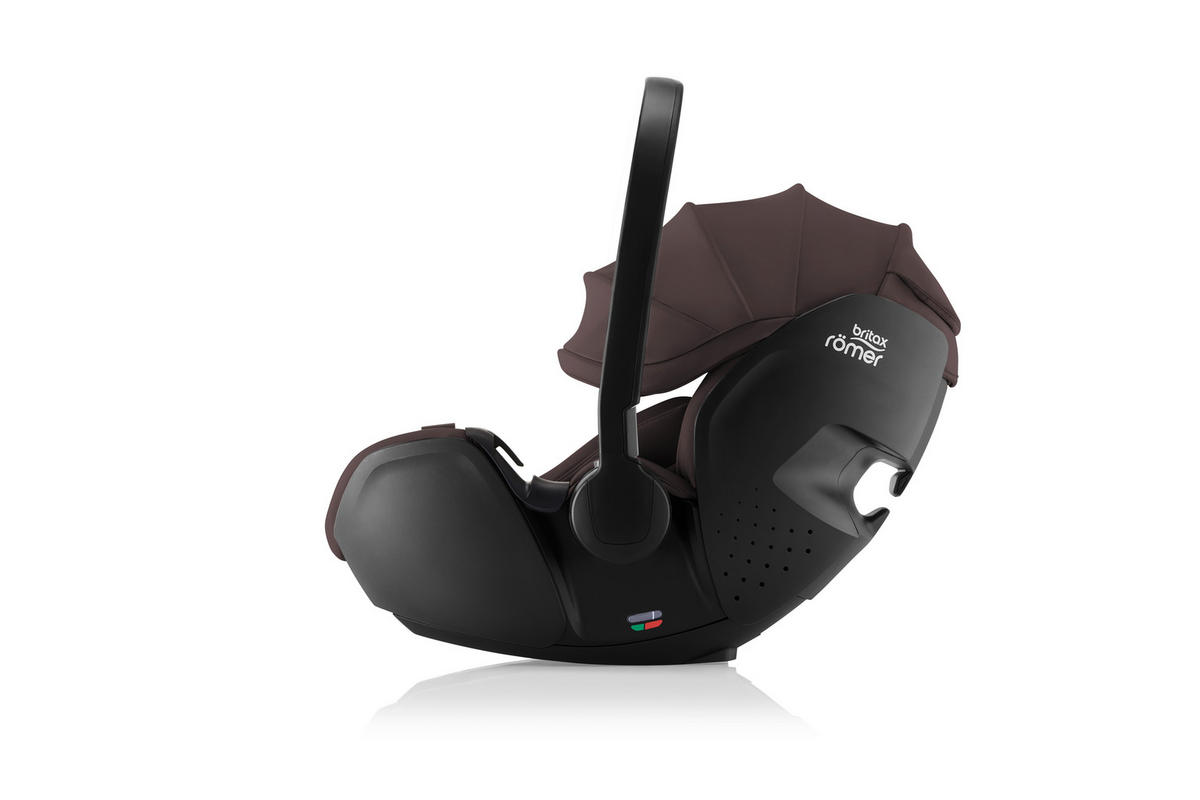 BABYSCHALE  Baby-Safe Pro Chocolate  - Dunkelbraun, Basics, Kunststoff/Textil (44/62.5/65.5cm) - Britax Römer Diamond