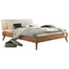 BETT 90/200 cm  in Wildeiche  - Wildeiche/Eichefarben, Design, Holz (90/200cm) - Hasena