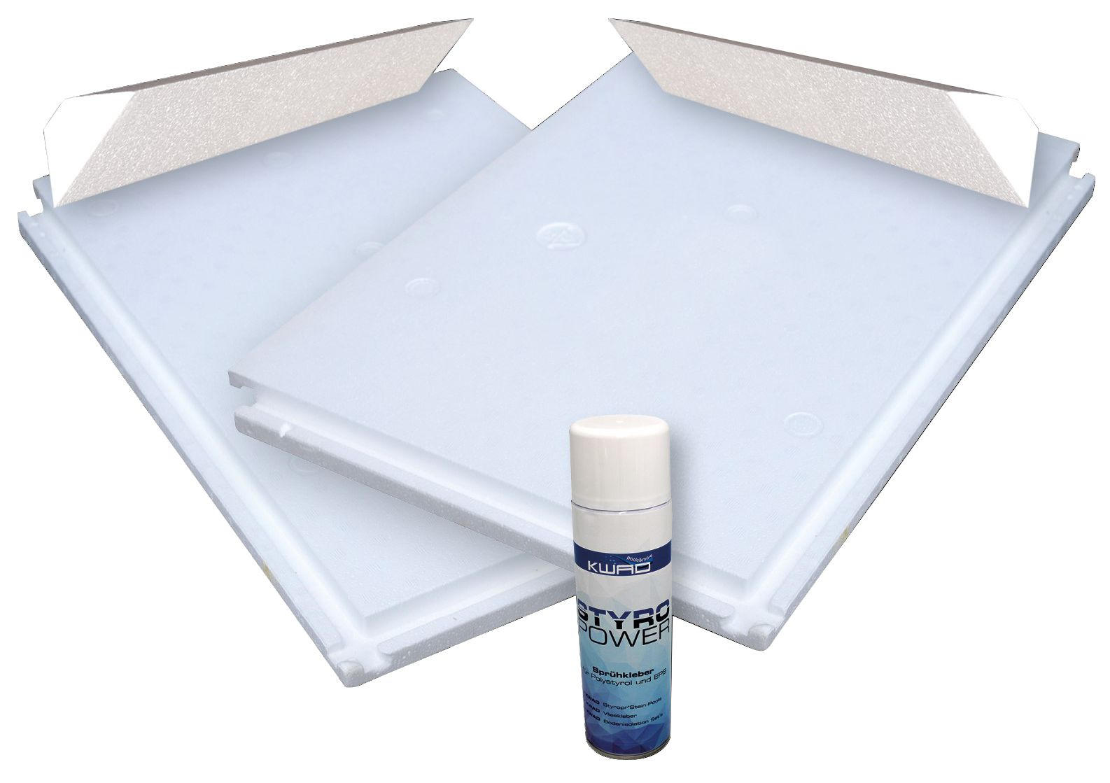 Bodenisolations Set Winterfest Isolierplatten + Styroporkeile