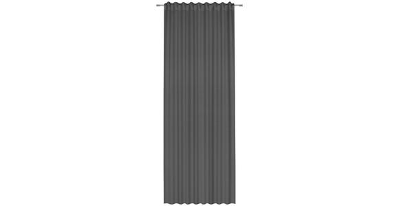 FERTIGVORHANG blickdicht - Dunkelgrau, Basics, Textil (140/300cm) - Esposa