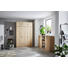 KLEIDERSCHRANK in Sonoma Eiche - Silberfarben/Sonoma Eiche, KONVENTIONELL, Holzwerkstoff/Metall (157/194/54cm) - Xora KLEIDERSCHRANK in Sonoma Eiche - Silberfarben/Sonoma Eiche, KONVENTIONELL, Holzwerkstoff/Metall (157/194/54cm) - Xora