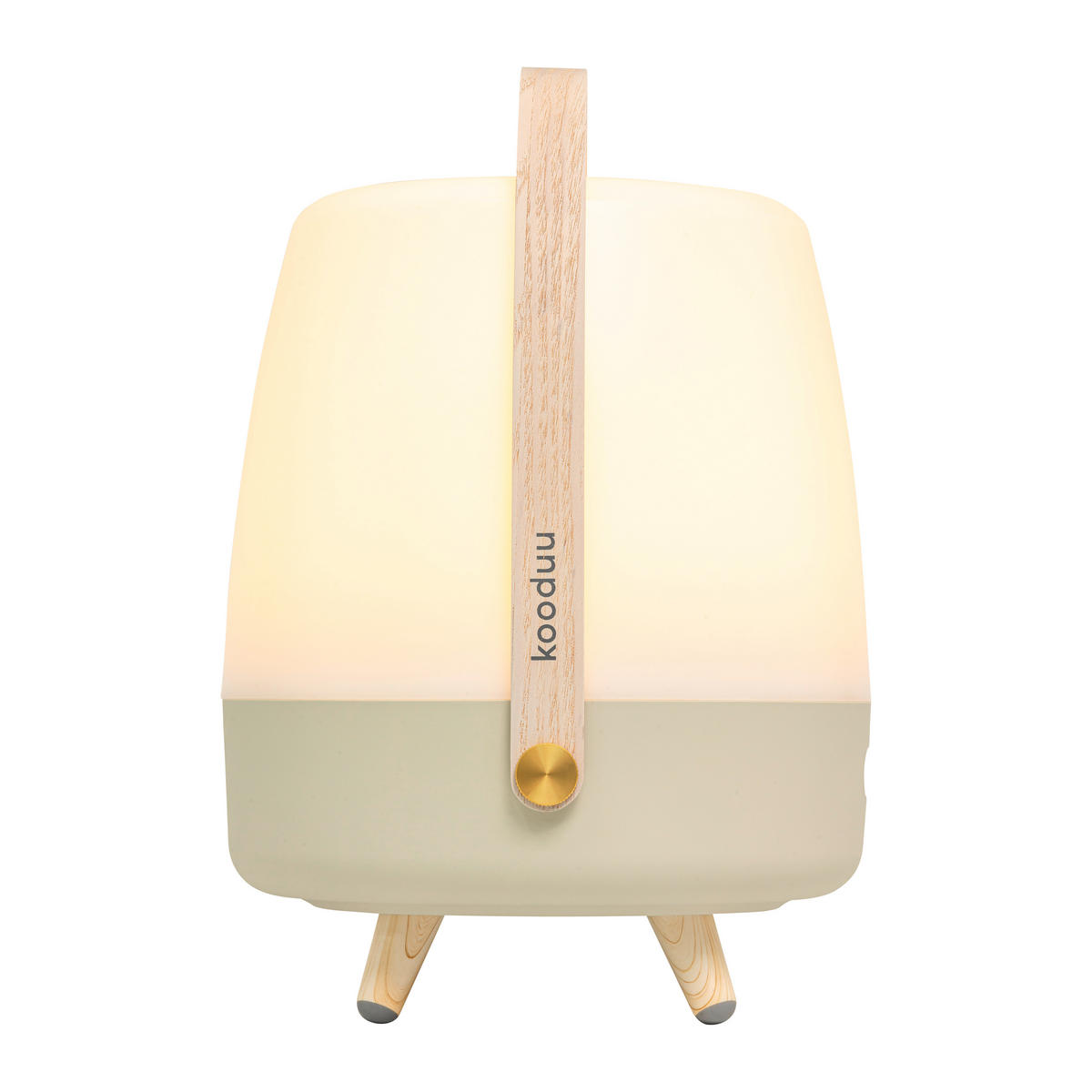 LED-TISCHLEUCHTE Lite-up Play Mini - Sound By JBL 21/29 cm   - Hellbraun, MODERN, Kunststoff (21/29cm)