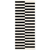 LÄUFER 80/200 cm Vika  - Schwarz/Weiß, Basics, Textil (80/200cm) - Hanse Home