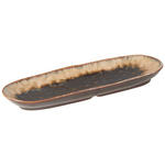 SERVIERTABLETT   26/8,4/2,5 cm   - Braun, Design, Keramik (26/8,4/2,5cm) - Ambia Home