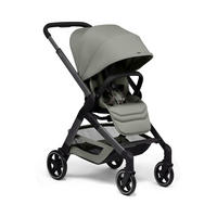 KINDERWAGEN Hub2  - Salbeigrün, Basics, Textil (102/52.5/93cm) - Joolz