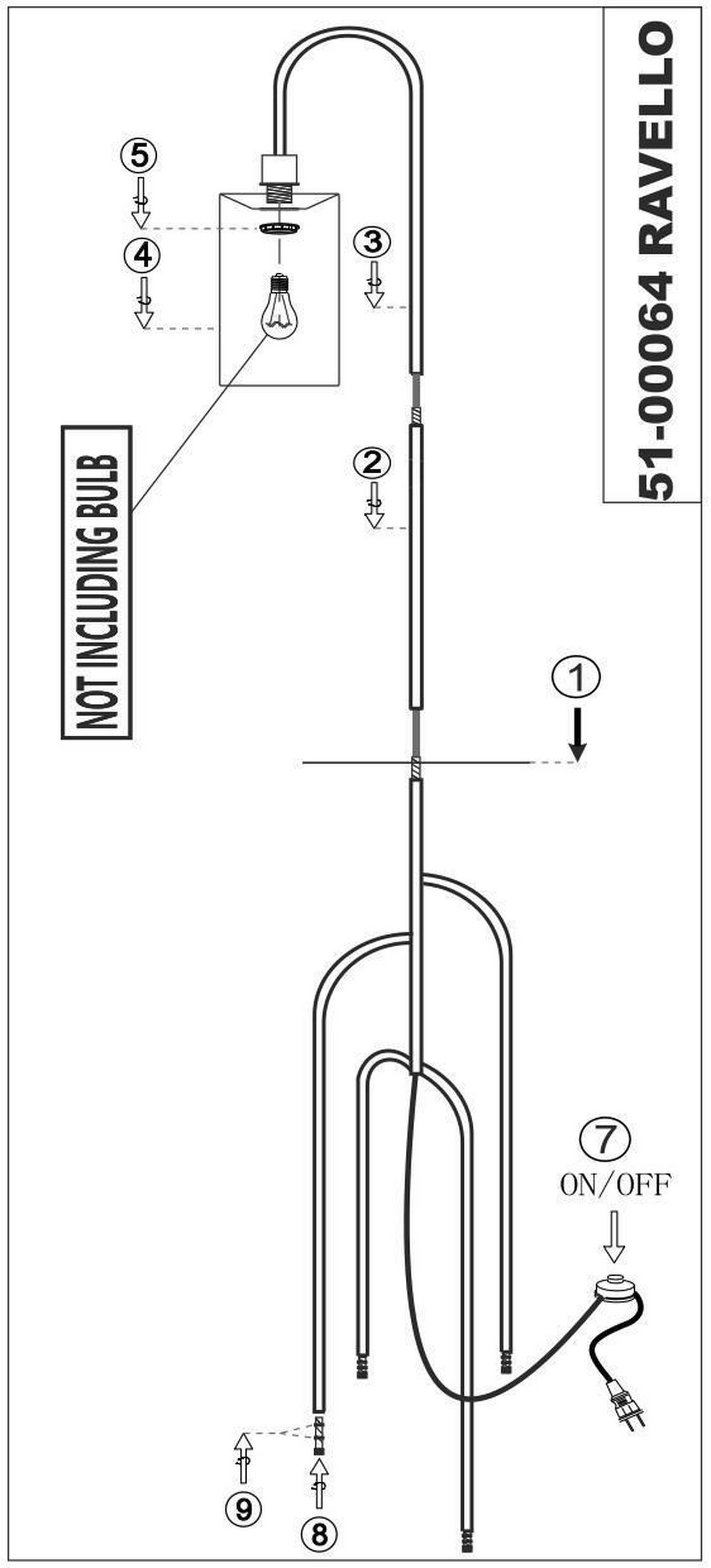 STEHLEUCHTE 25/34/175 cm    - Schwarz, KONVENTIONELL, Metall (25/34/175cm)