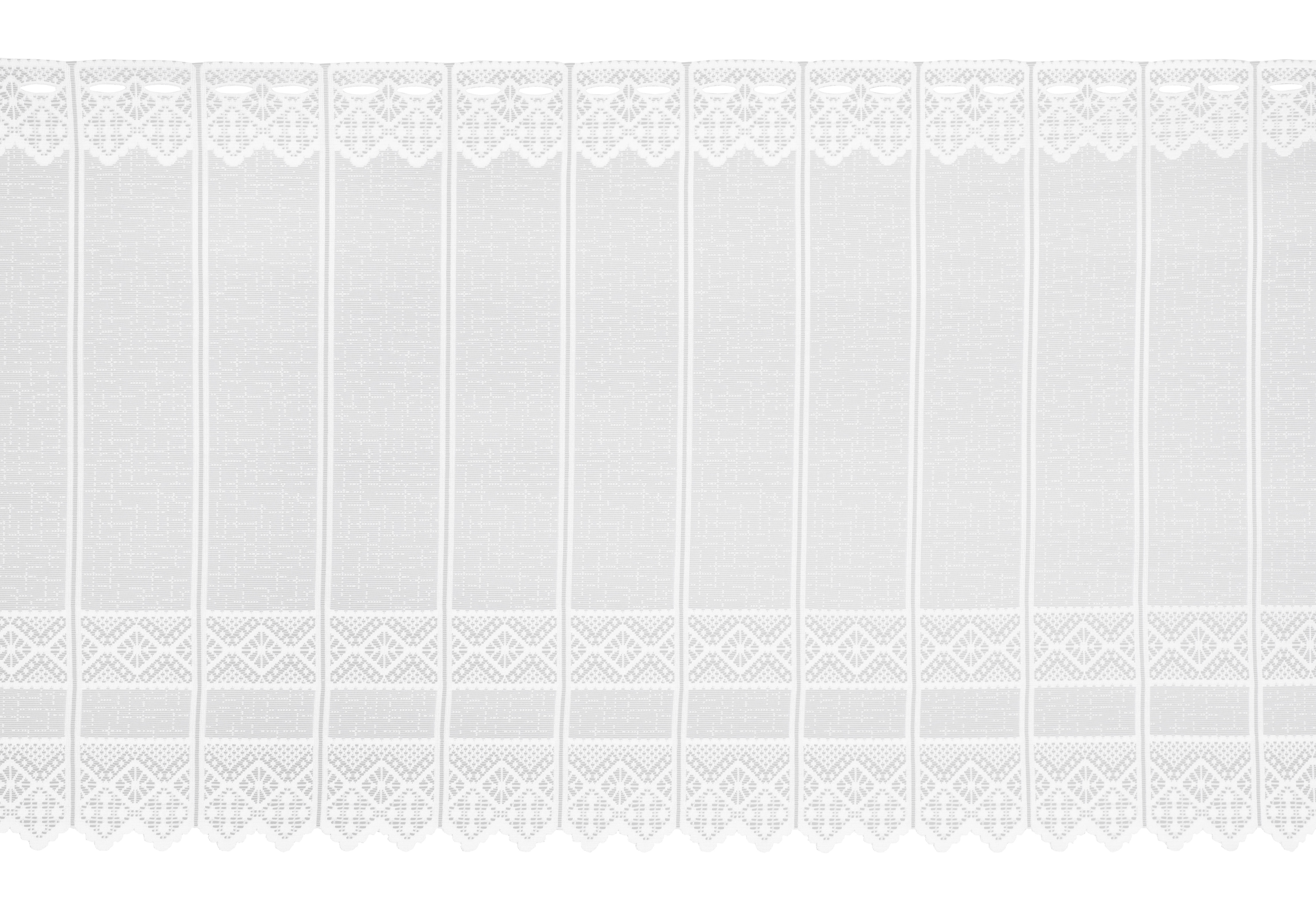 KURZGARDINE 45 cm   - Weiß, KONVENTIONELL, Textil (45cm) - Esposa