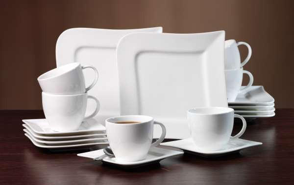 KAFFEETASSE Melodie 160 ml  - Weiss, Design, Keramik (0,16cm) - Ritzenhoff Breker