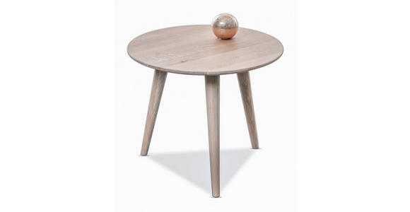 COUCHTISCH in Holz 45/45/35 cm  - Eiche Bianco, Design, Holz (45/45/35cm) - Xora