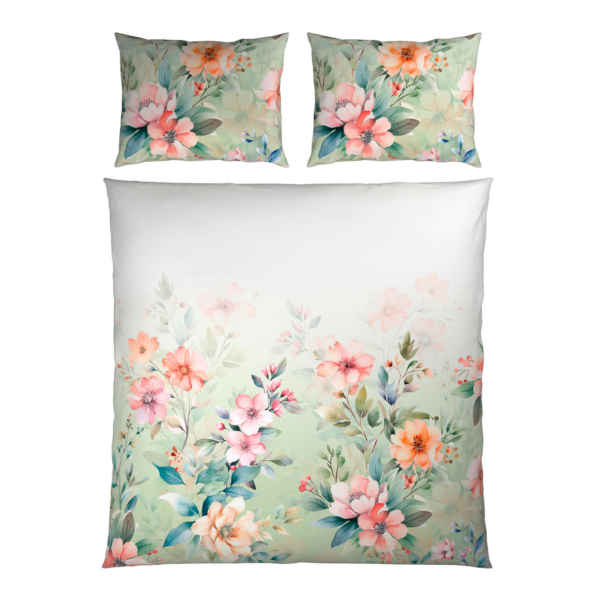 POSTELJINA S DVA LICA  FLOW  - zelena, Konvencionalno, tekstil (200/200cm) - Esposa