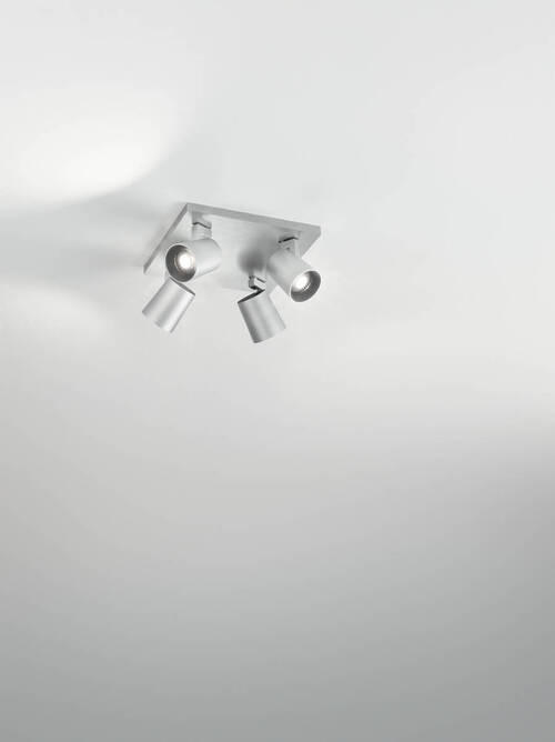 STRAHLER Modo 24/24/11 cm   - Alufarben, Basics, Metall (24/24/11cm) - Fabas Luce