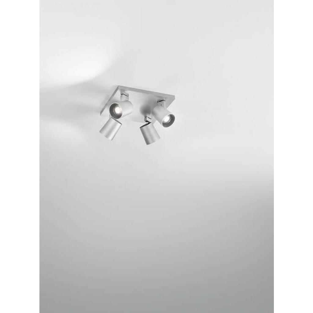 Thumbnail - Fabas Luce Strahler Modo, Alu, Metall, 24x11x24 cm, ISO 9001, drehbar, schwenkbar, Lampen & Leuchten, Innenbeleuchtung, ...
