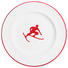 DESSERTTELLER - Rot/Weiß, LIFESTYLE, Keramik (22/2,2/22cm) - Gmundner DESSERTTELLER - Rot/Weiß, LIFESTYLE, Keramik (22/2,2/22cm) - Gmundner