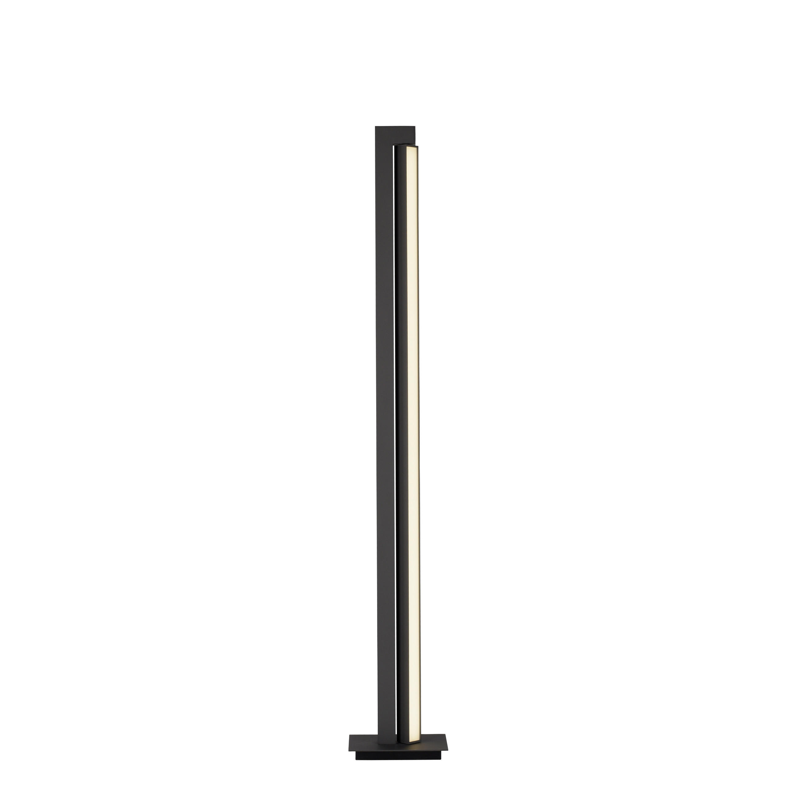 LED-STEHLEUCHTE    - Anthrazit, Design, Kunststoff/Metall (140cm) - Neuhaus PURE