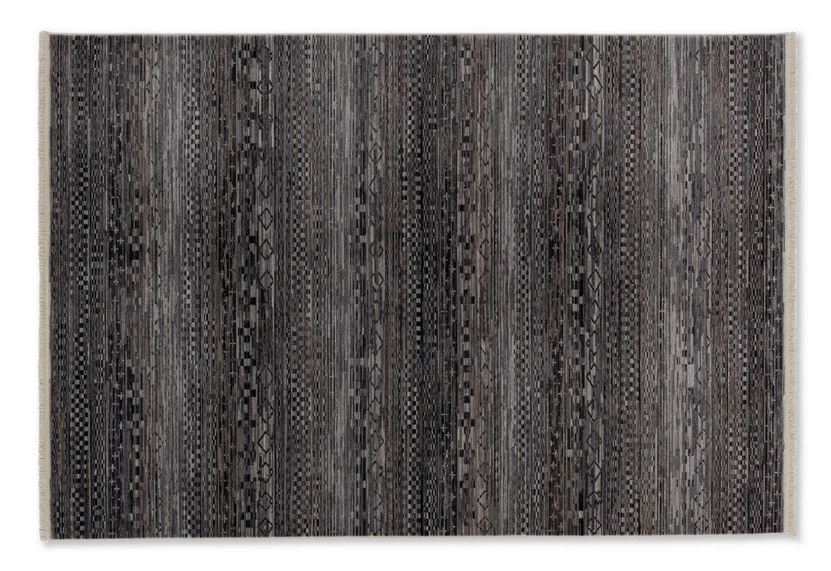 WEBTEPPICH 200/285 cm MYSTIK 6305/59 D.193 042 Dunkelgrau  - Dunkelgrau, Basics, Textil (200/285cm) - Schöner Wohnen