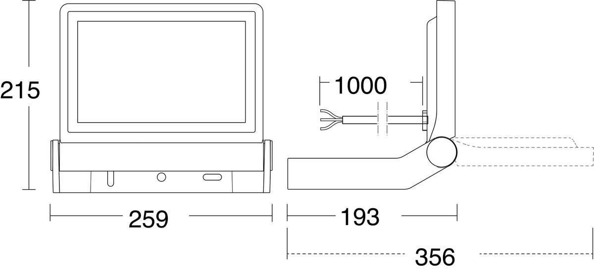 LED-AUßENLEUCHTE - Anthrazit, Design, Metall (19,3/25,9/21,5cm) - Steinel