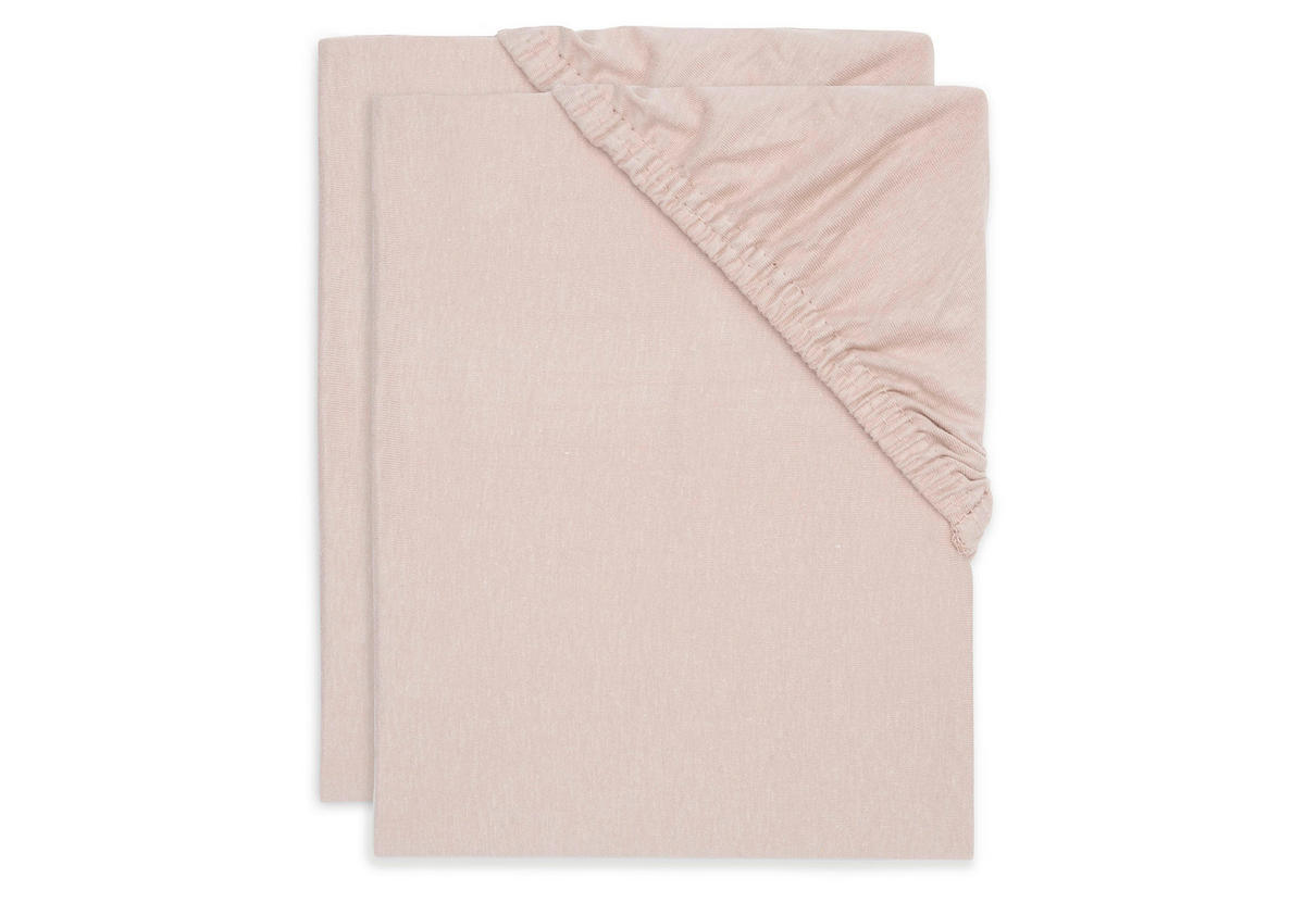 DJEČJA PLAHTA S GUMICOM  60/120 cm     - ružičasta, Basics, tekstil (60/120cm) - JOLLEIN