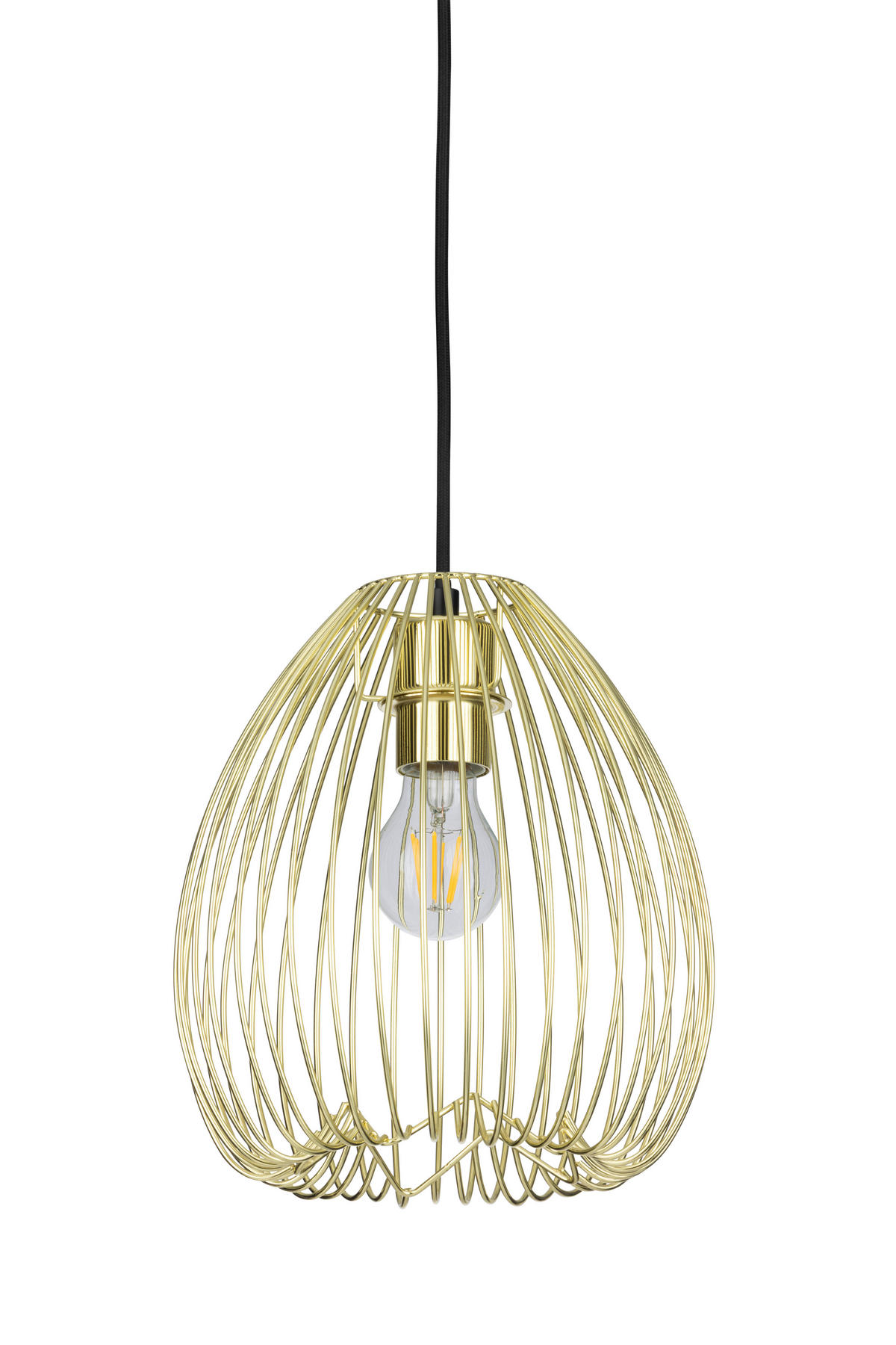 HÄNGELEUCHTE 24/150 cm  - Goldfarben, Trend, Metall (24/150cm) - Collett's Monde