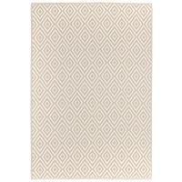 VENKOVNÍ KOBEREC, 160/230 cm, bílá, béžová - bílá/béžová, Trend, textil (160/230cm) - Boxxx