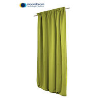 VERDUNKELUNGSVORHANG - Grün, Design, Textil (145/260cm)