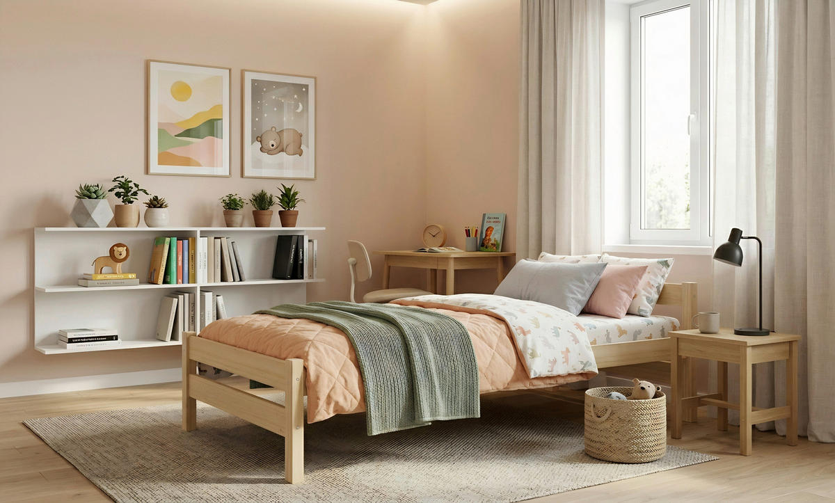KINDER-/JUNIORBETT 80/200 cm  in  - MODERN, Holz (80/200cm) - MID.YOU
