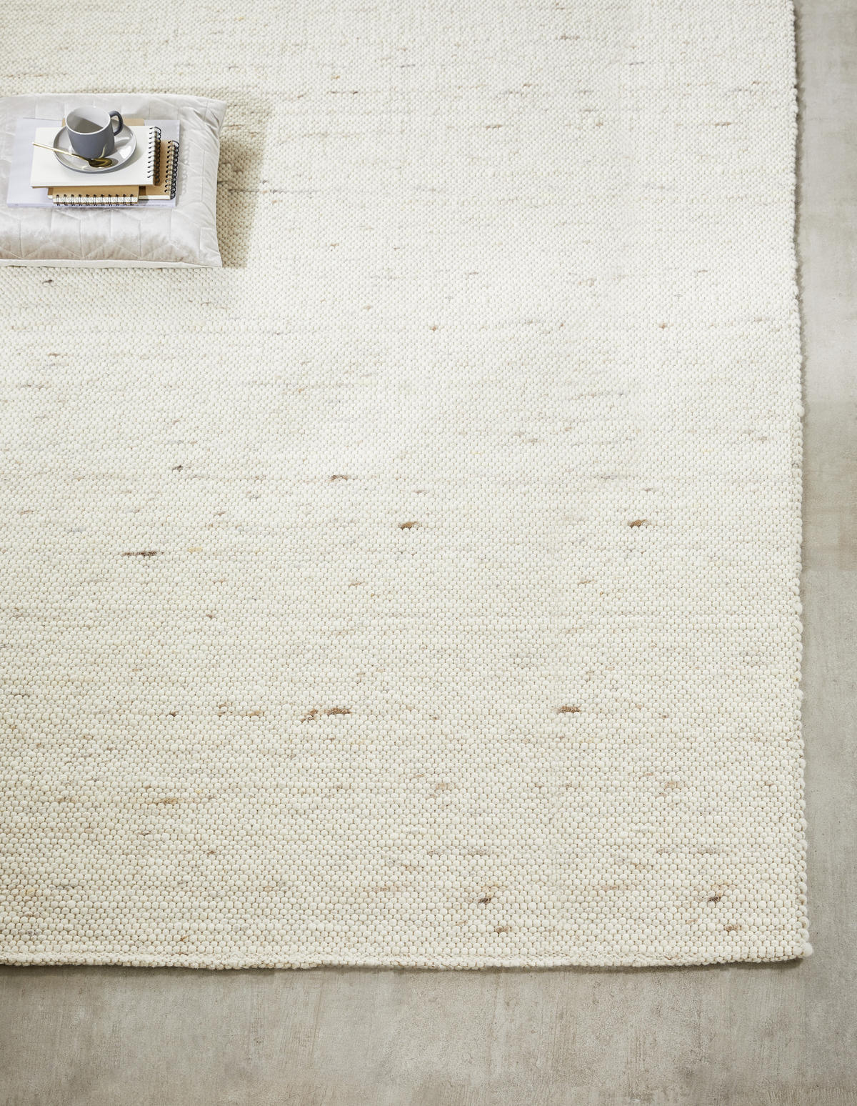 HANDWEBTEPPICH 70/130 cm Taranto Beige  - Beige, Basics, Textil (70/130cm) - Linea Natura