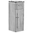 SEITENSCHRANK 30/84/30 cm - Chromfarben/Eichefarben, Design, Glas/Holzwerkstoff (30/84/30cm) - Novel SEITENSCHRANK 30/84/30 cm - Chromfarben/Eichefarben, Design, Glas/Holzwerkstoff (30/84/30cm) - Novel