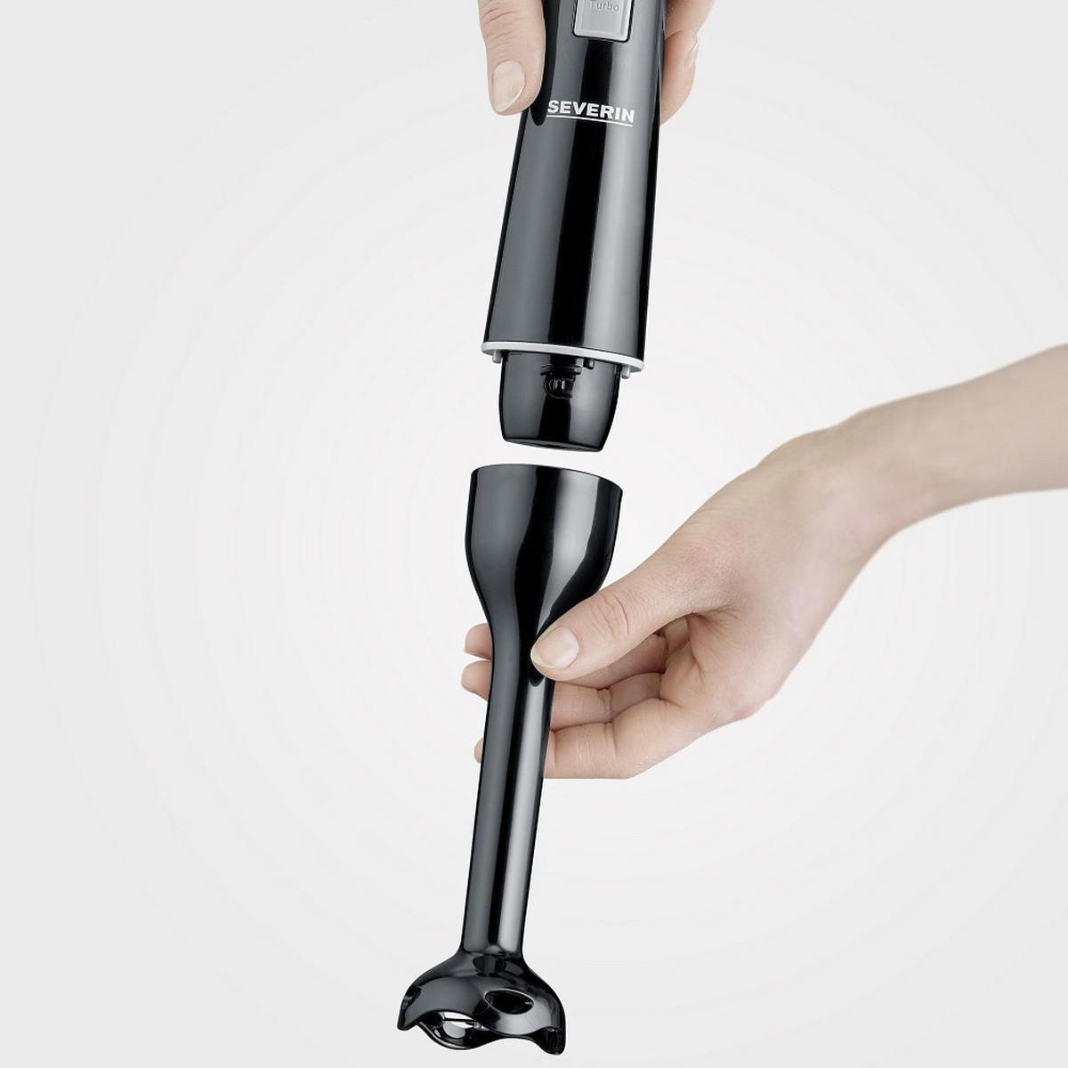 STABMIXER  - Schwarz, Basics, Metall (6/37/6cm) - Severin