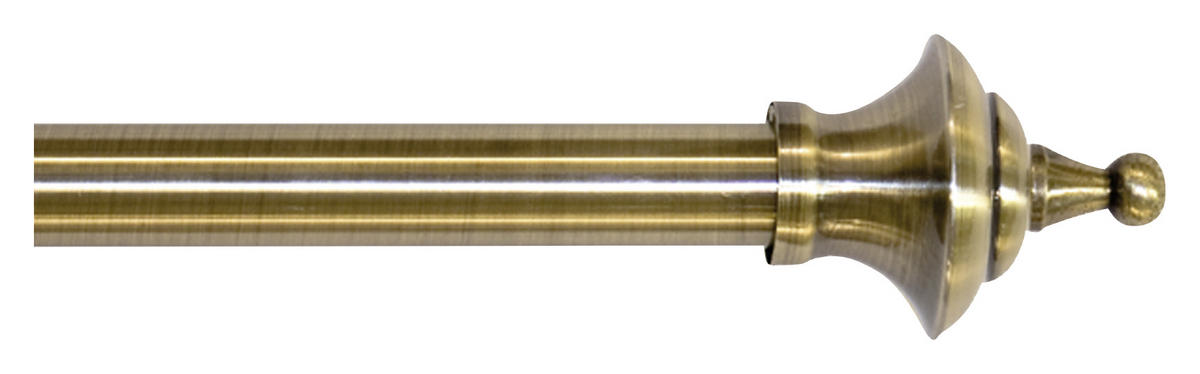 GARDINSTÅNGSET 120-210 cm  - bronsfärgad, Basics, metall (120-210cm)