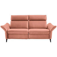 2,5SEDÁK, korály, pravá kůže - korály/antracitová, Design, kov/kůže (194/94/95cm) - Himolla