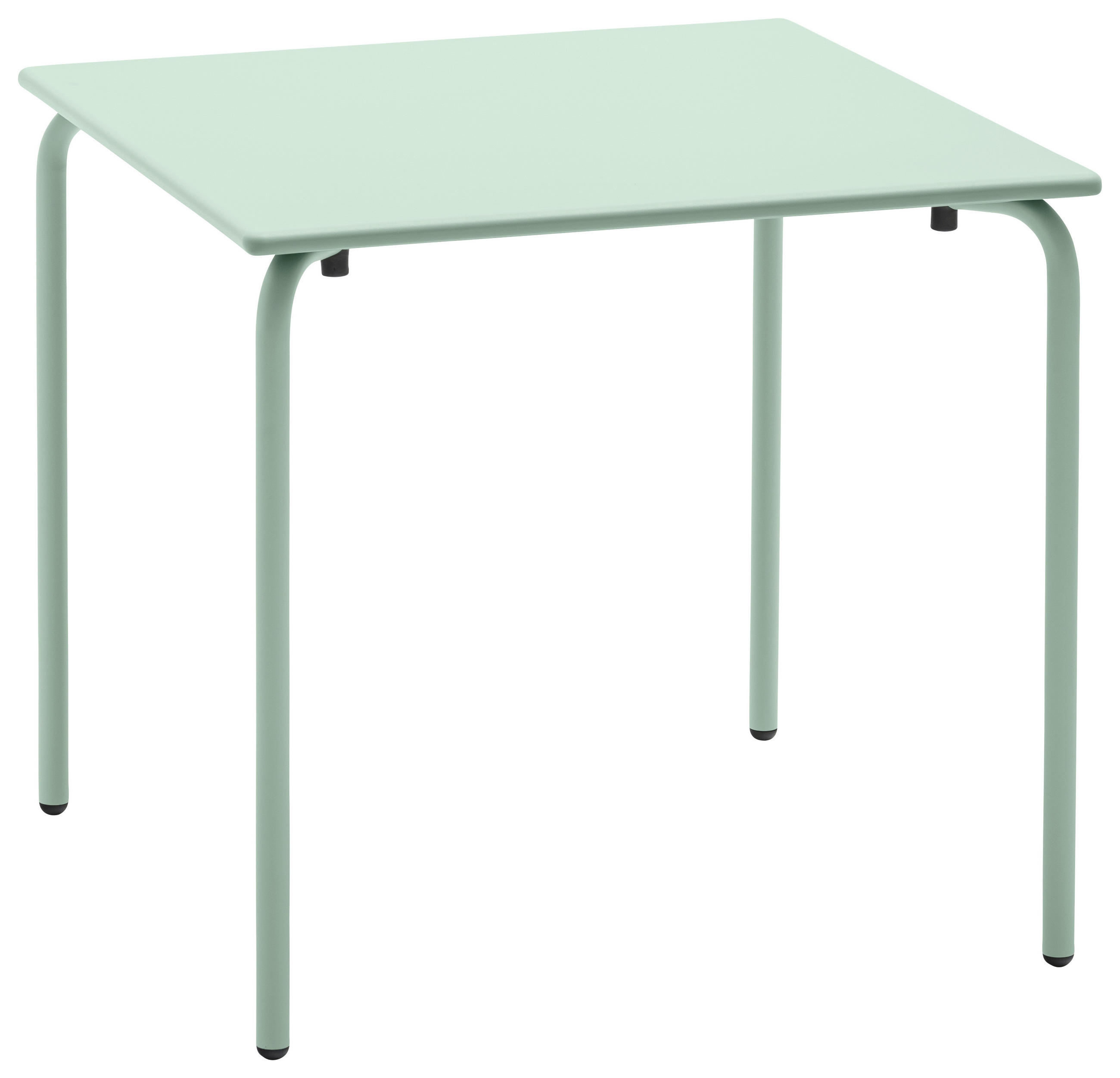 GARTENTISCH 80/80/75 cm Metall quadratisch  - Pastellgrün, Basics, Metall (80/80/75cm) - Connubia 