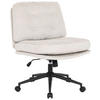 DREHSTUHL Mikrofaser Beige  - Beige/Schwarz, MODERN, Holz/Kunststoff (66/90/98/76cm) - MID.YOU