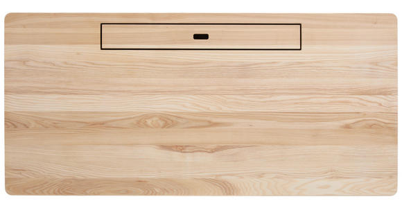 SCHREIBTISCH 140/65/75 cm  in Eschefarben  - Eschefarben, Natur, Holz (140/65/75cm) - Linea Natura