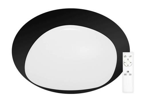 STROPNÍ LED SVÍTIDLO, 60/60/11 cm - černá, Basics, kov/plast (60/60/11cm)