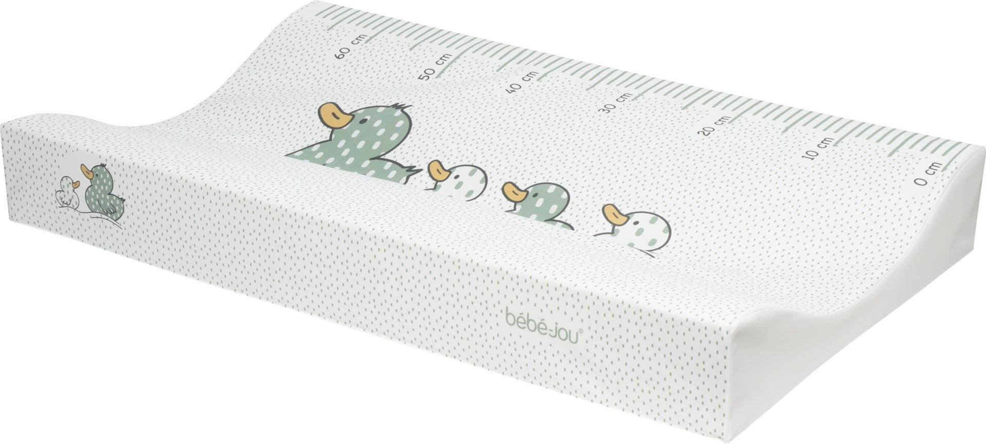 WICKELAUFLAGE - Pastellgrün, Basics, Kunststoff (72/44/9cm) - Bebe Jou