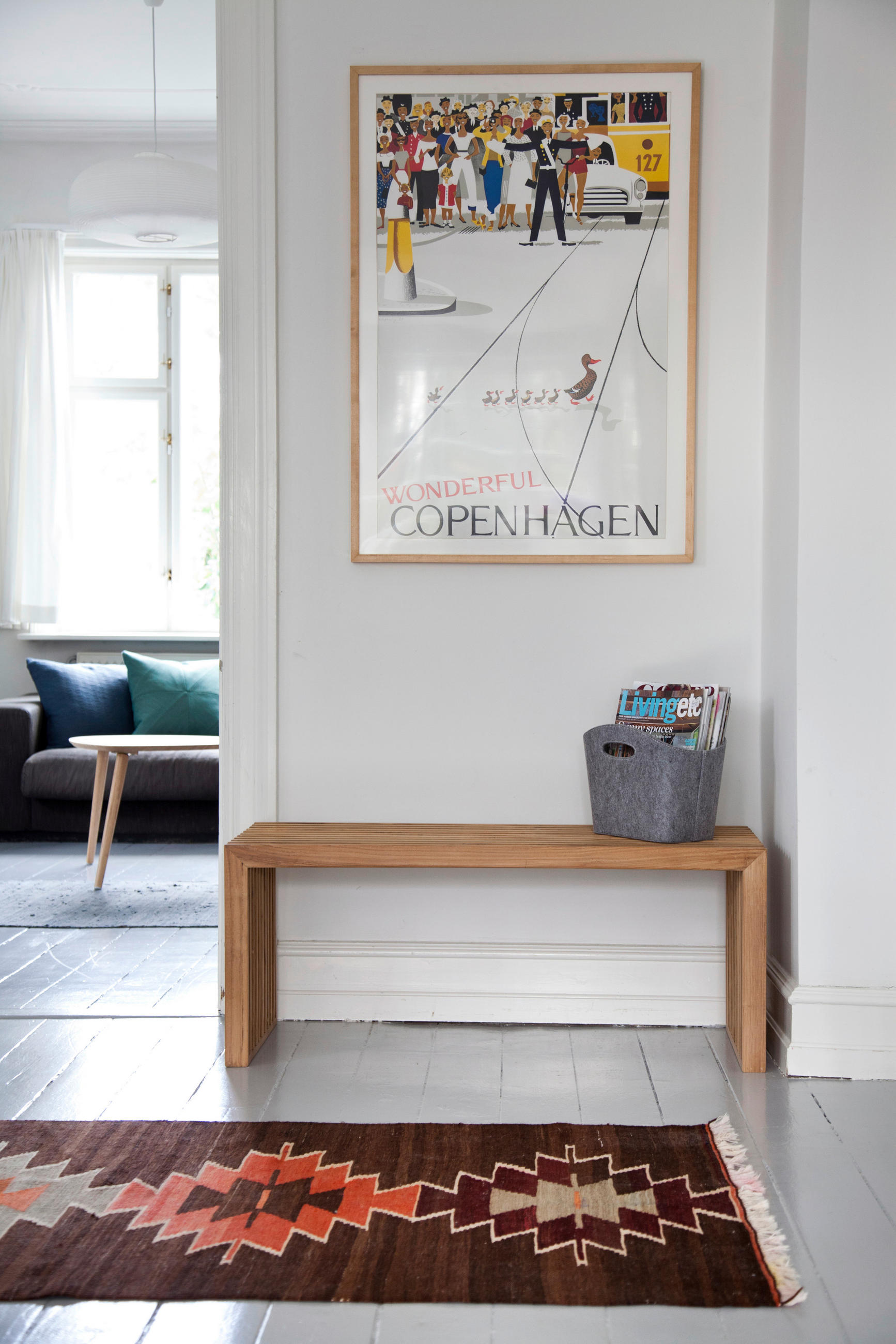 SITZBANK in Holz Teakfarben  - Teakfarben, KONVENTIONELL, Holz (104/43/35cm) - MID.YOU