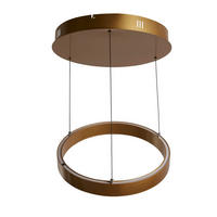 LED-HÄNGELEUCHTE Searchlight Layla Pendant 12,5/44 cm   - Goldfarben, MODERN, Metall (12,5/44cm) - Searchlight