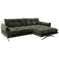 SOFFA i textil grön  - grön/svart, Design, metall/textil (280/68-87/177cm) - Stylife