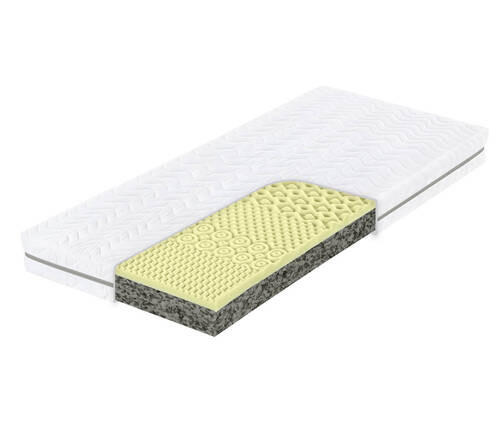 MATRACE, 80/200 cm - bílá, Basics, textil/papír (80/200cm) - Sleeptex