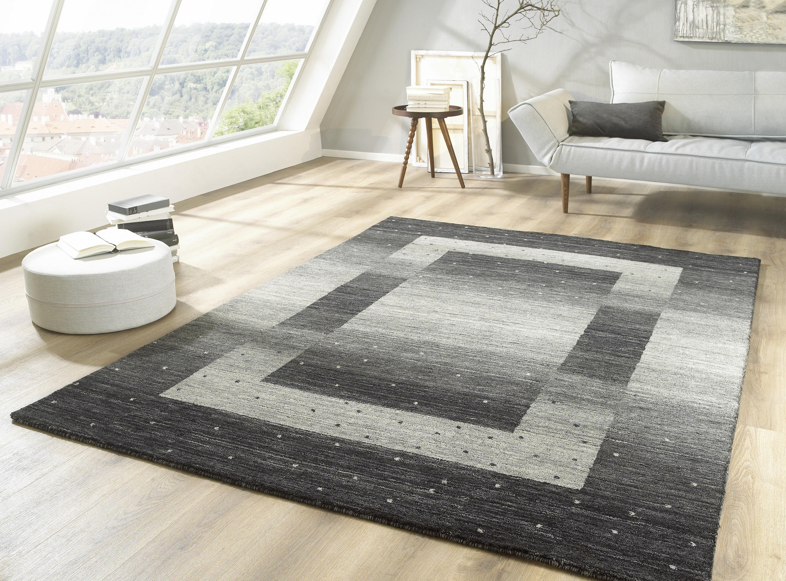 ORIENTÁLIS SZŐNYEG  Henry Black  - fekete, Konventionell, textil (160/230cm) - Cazaris