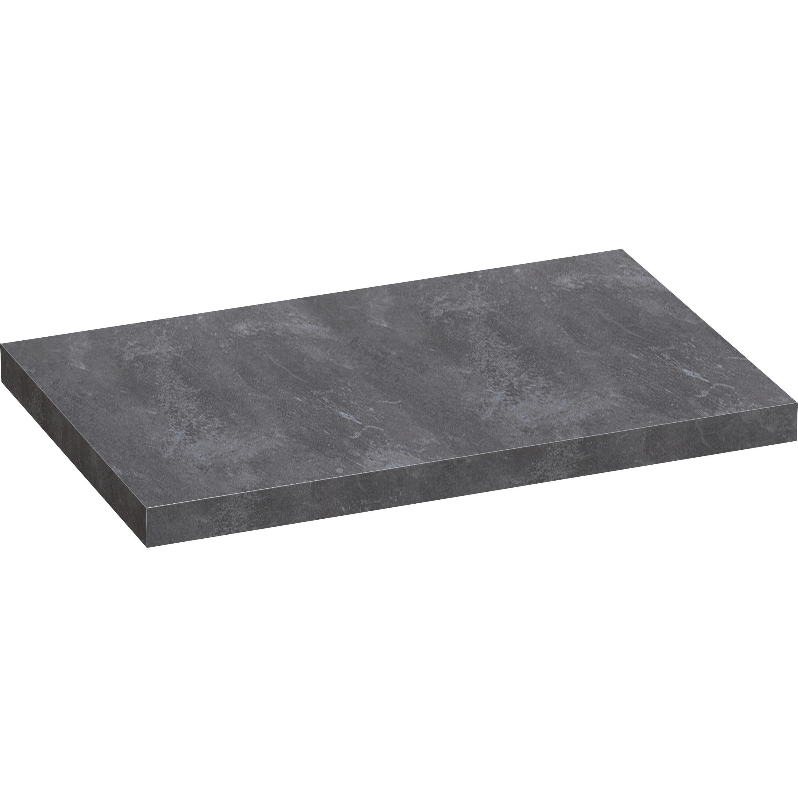 Voleo Waschtisch-Abdeckplatte Lara Anthrazit 50.5x3.8x80.4 cm