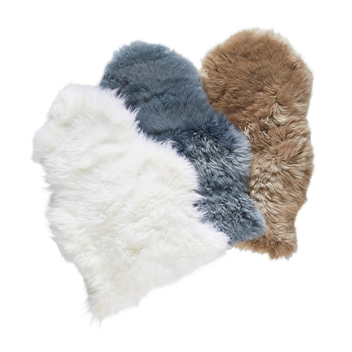 SCHAFFELL 65/45 cm Perth Grau  - Grau, Basics, Fell (65/45cm) - Linea Natura