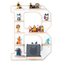 KINDERREGAL  - Weiss, Modern, Holzwerkstoff (41/54/19cm) - Livetastic