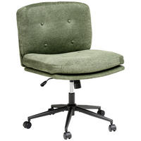 Scaun Rotativ, microfibră, verde - verde/negru, Modern, plastic/lemn (66/90/98/76cm) - MID.YOU