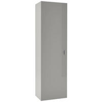 GARDEROBENSCHRANK  in 52/182/36 cm  - Sandfarben/Alufarben, Design, Holzwerkstoff/Metall (52/182/36cm) - Dieter Knoll