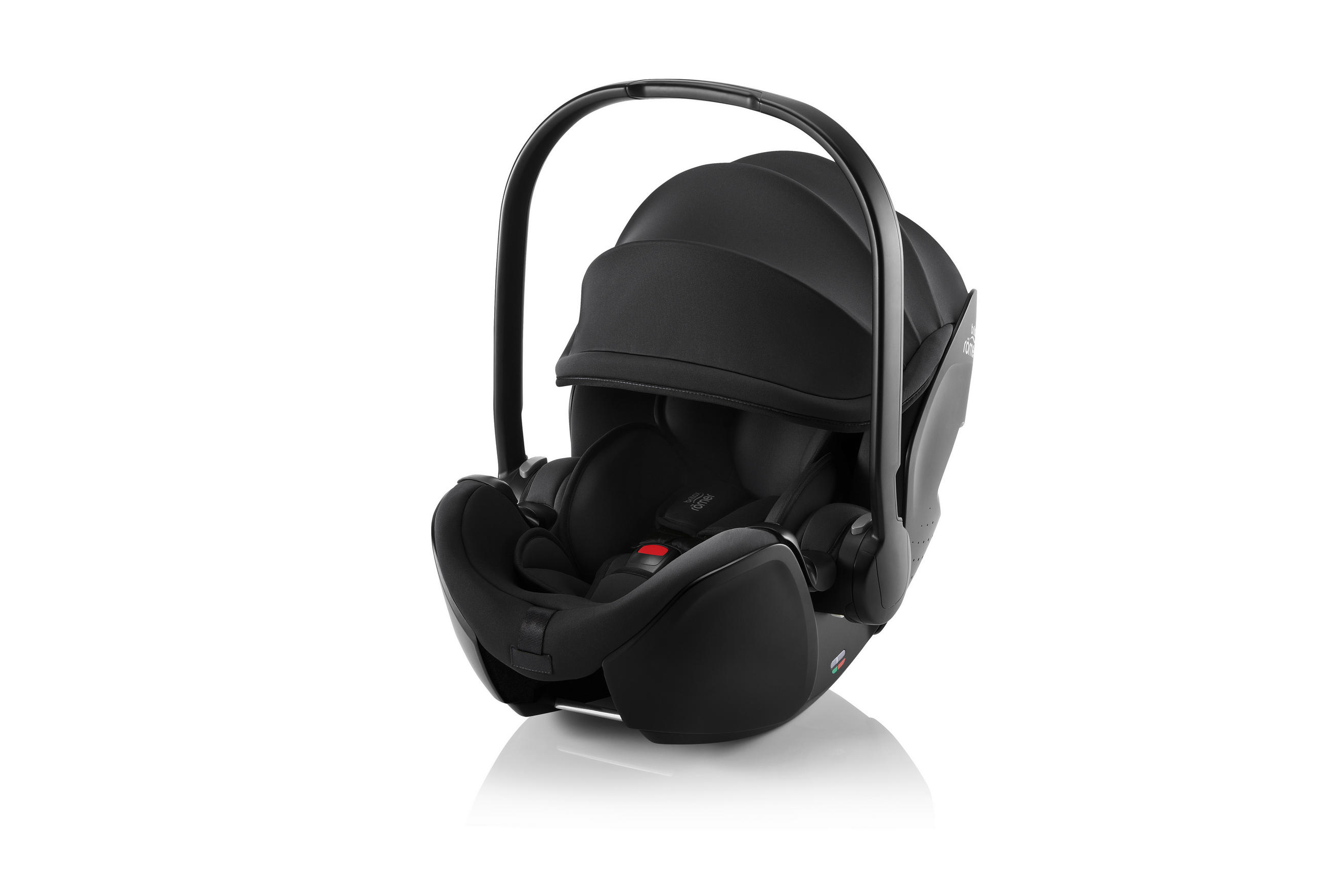 BABYSCHALE Baby-Safe Pro SPACE BLACK   - Schwarz, Basics, Kunststoff/Textil (44/62,5/65,5cm) - Britax Römer