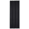 ZATEMŇOVACÍ ZÁVES, black-out (neprepúšťa svetlo), 140/260 cm - čierna, Basics, textil (140/260cm) - Esposa