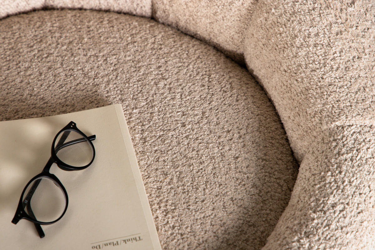 SESSEL in Beige  - Beige, Design, Textil (77/72/80cm) - Livetastic
