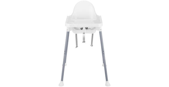 HOCHSTUHL  - Weiß/Grau, Basics, Kunststoff/Metall (64/56/87,5cm) - My Baby Lou